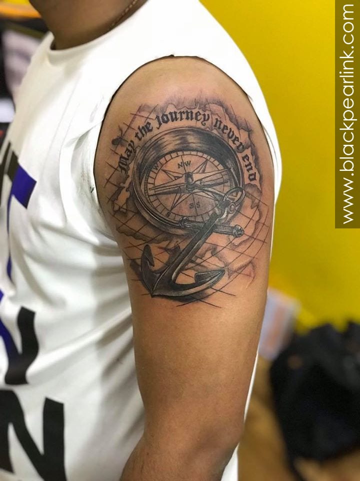 Wanderlust - Mariners compass - Shaded helmet -CONTACT for Tattoo learning  - 9740533143, 9066885007 - YouTube