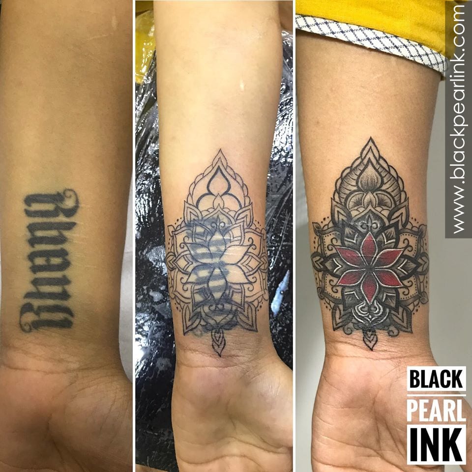 Tattoo uploaded by Next Chapter Tattoo and Piercing Studio • Custom Lotus Mandala  wrist piece for Sarah, Sarah's collection has grown substantially over the  3 years she has been visiting us, making
