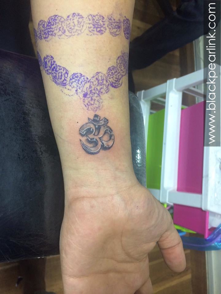 Tattoology Studio on Tumblr: Rudraksh Tattoo... Orignal tattoo done by  @sameer.patange sir from @kraayonz.tattoostudios #tattoo #rudraksh # rudraksha...