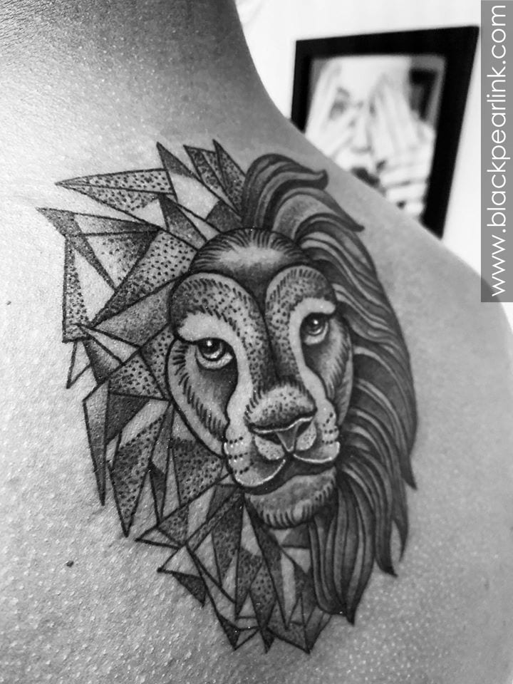 Realistic Lion Frontarm Cross Temporary Tattoos For Men Adult Wolf Lion  Skull Compass Fake Tattoo Stylish Waterproof Tatoo Paper - Temporary Tattoos  - AliExpress