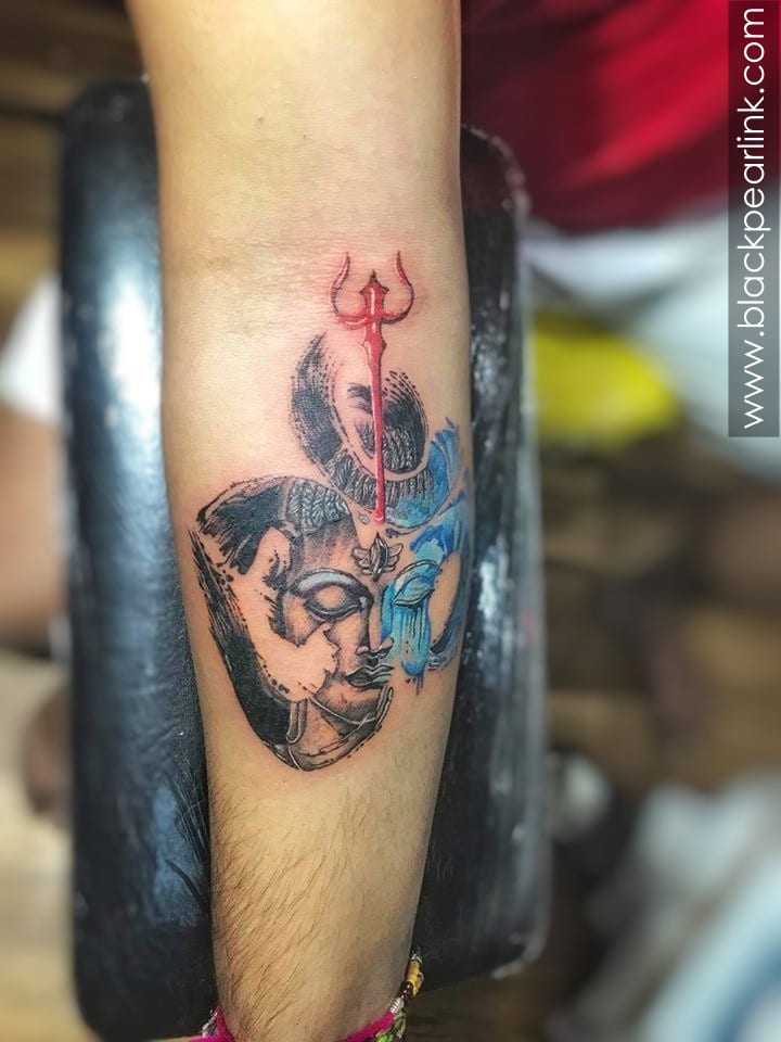 Tattoo uploaded by Circle Tattoo • Lord Shiva Tattoo done by Sanket Gurav  at Circle Tattoo Studio • Tattoodo
