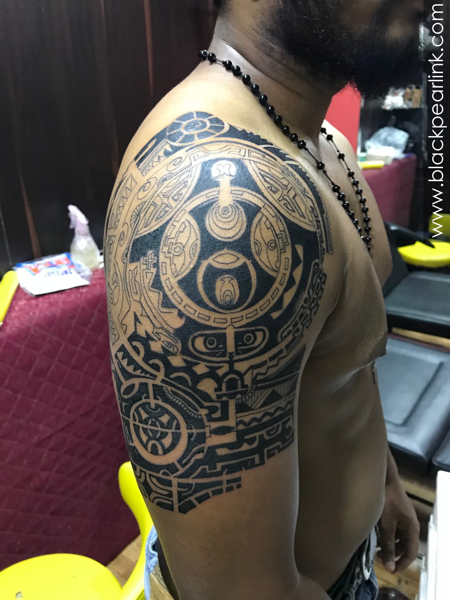 The Rock Tattoo Template Tattoo Wizards | Tattoo templates, Chest tattoo  template, Maori tattoo designs