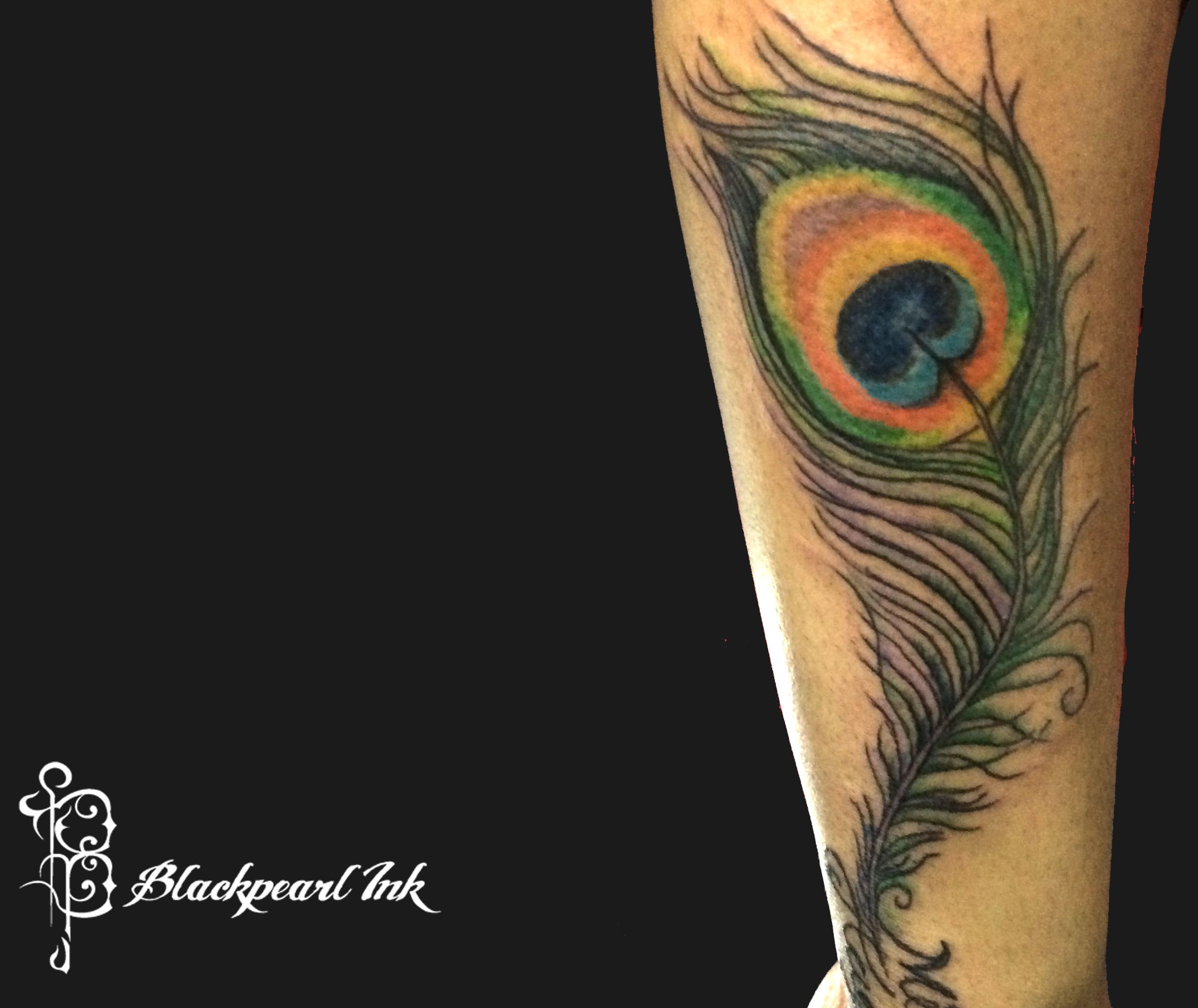 Peacock Feather tattoo by Carlos Breakone | Photo 18426